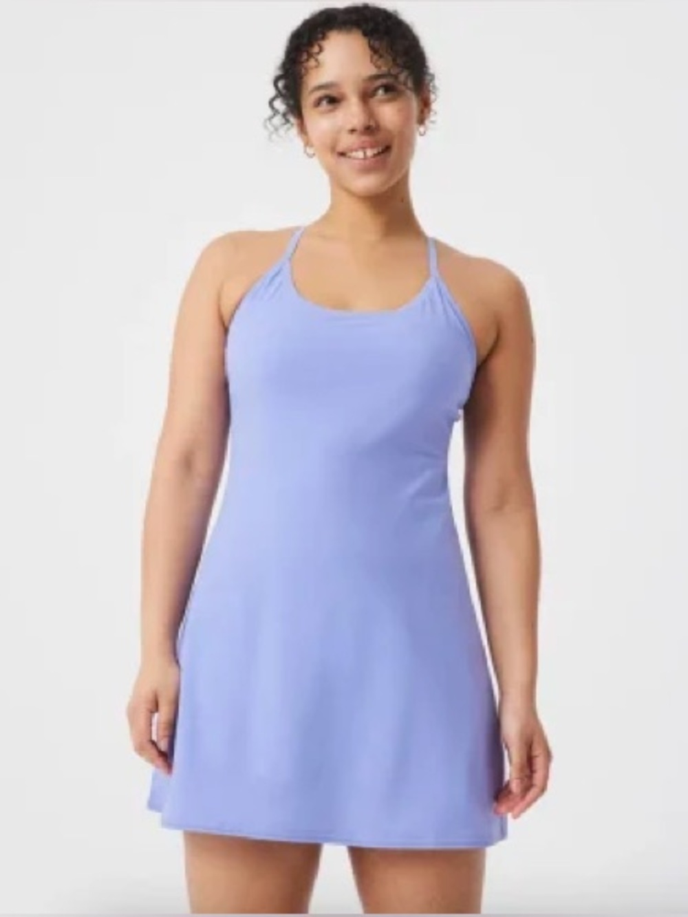 Outdoor Voices Periwinkle Strappy Active Dress
